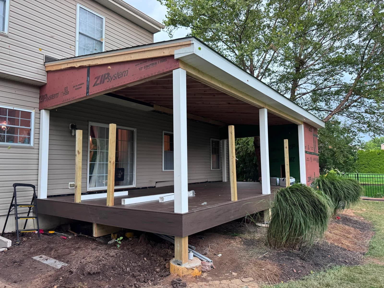 Framing project in New Jersey, after completion